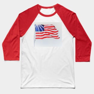 usa shine flag Baseball T-Shirt